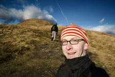 Klaas Wynne on Ben Ledi