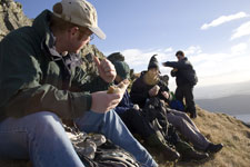 Lunch on the summit
