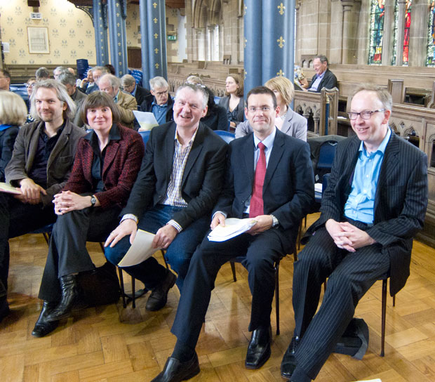  Official induction as professor at Glasgow. Professor Andrew Briggs, Professor Clare Knottenbelt, Professor Valentine O'Shea, Professor Christopher Pearce, and Professor Klaas Wynne