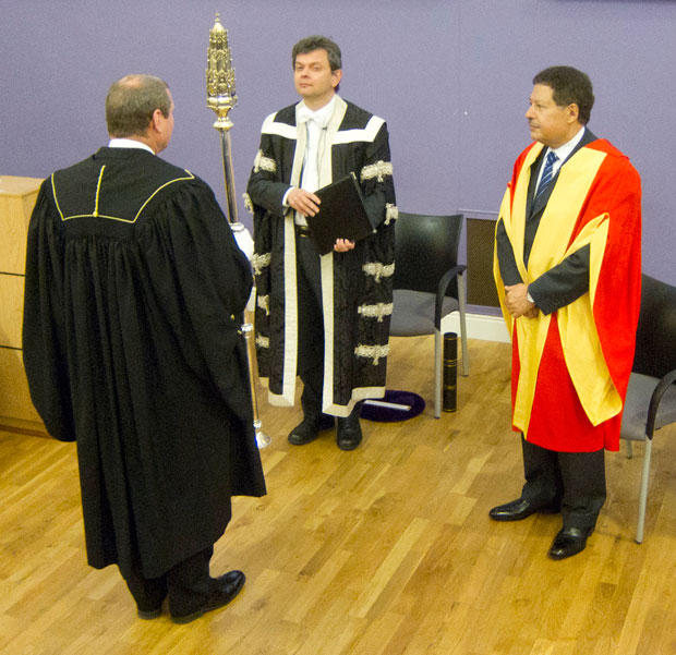 Ahemed Zewail in Glasgow