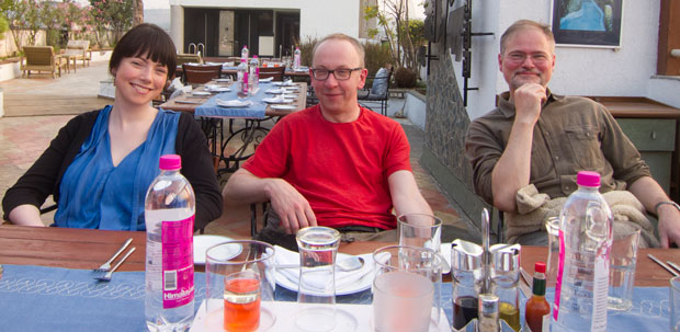 Serena Corr, Klaas Wynne, and Goetz Bucher