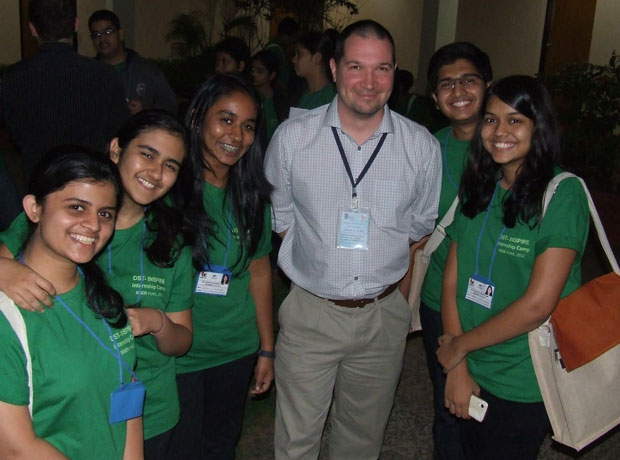  Cjris Syme at the IISER Pune