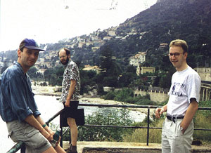 Rold Diller (lloyd), Gilbert Walker, and Klaas Wynne ~1992 France