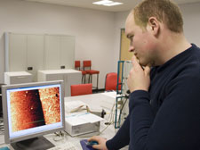 Gregor using the AFM 2